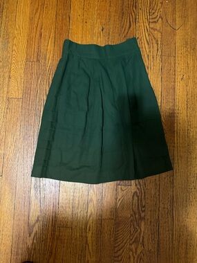 Dark Green Women’s A-Line Skirt